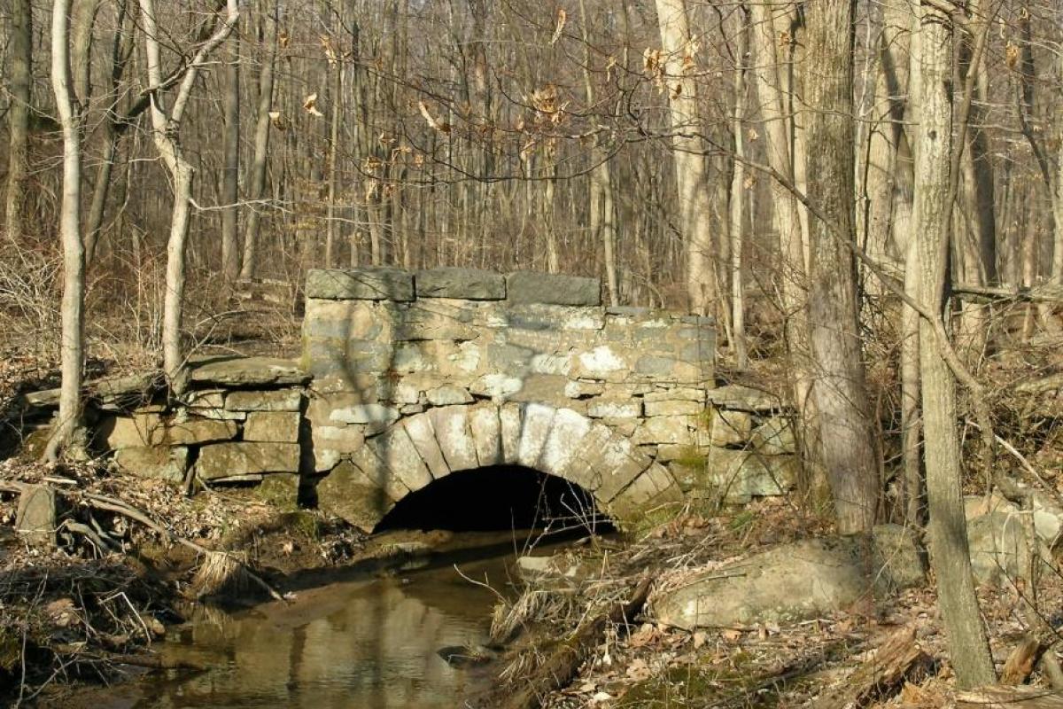 Historic Rockhopper Trail bridge